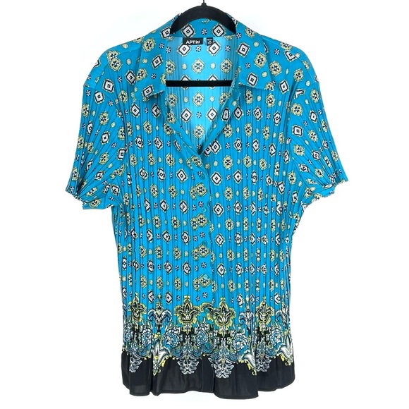 Apt. 9 Tops - 🌸APT 9 Women's Accordian Button Up Top  1147